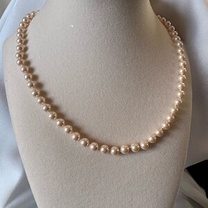 Monet Blush Pearl Necklace
